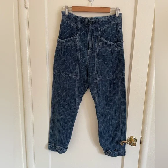 We The Free denim joggers in XS - Picture 1 of 6